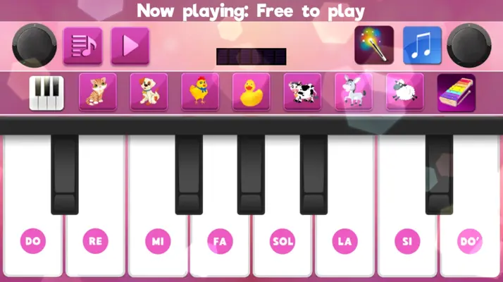 Real Pink Piano android App screenshot 1